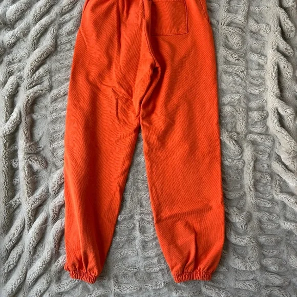 Spider / Sp5der Websuit Sweatpants — Orange